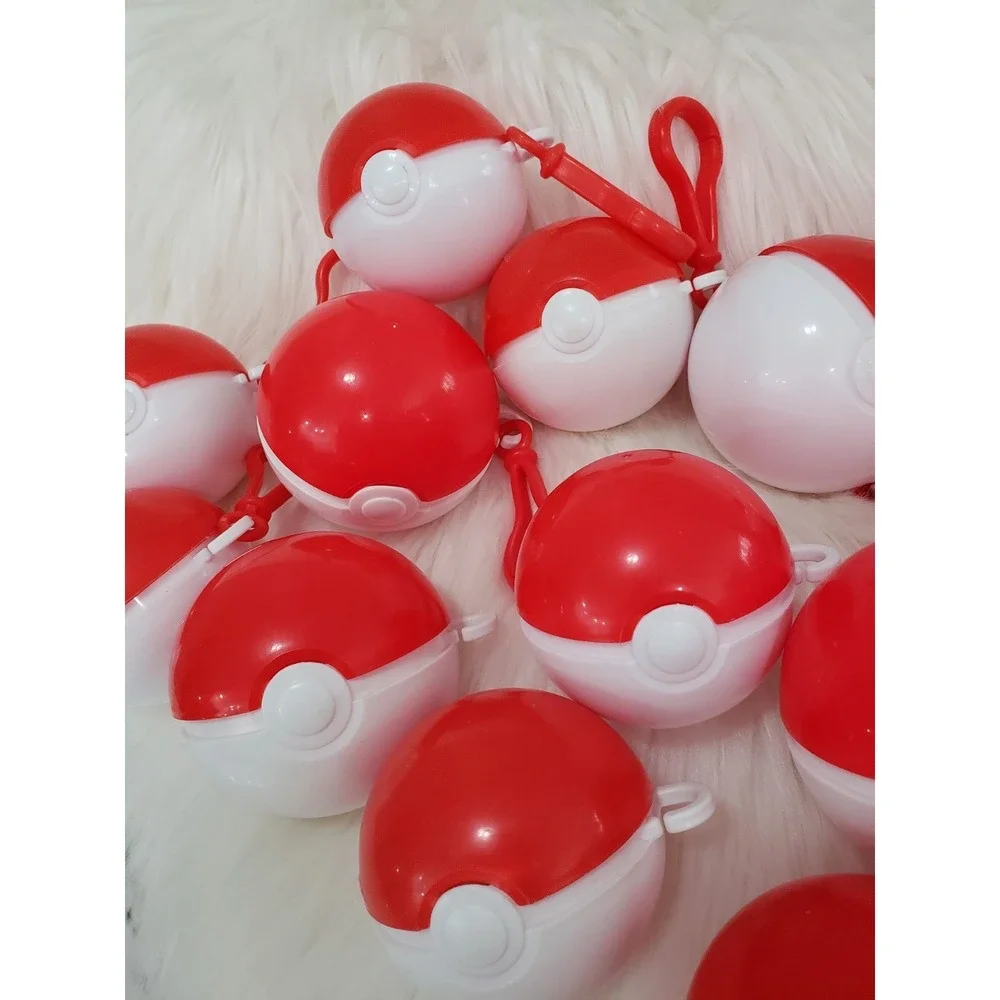 Lot 14 Vintage 1999 Pokemon Burger King Poke Ball Keychain‎ pokeball toys
